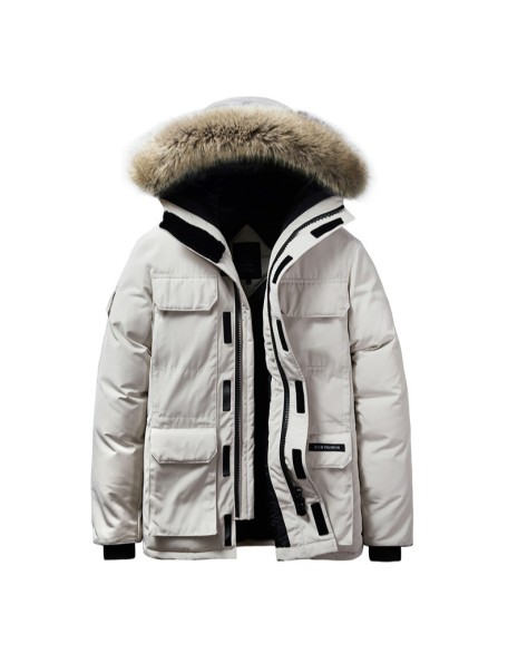 Plus-Size Loose-Fit Thick Warm Trendy Hooded Cotton