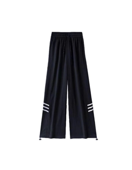 Thin-Fit Loose High-Street American-Style Wide-Leg Trousers