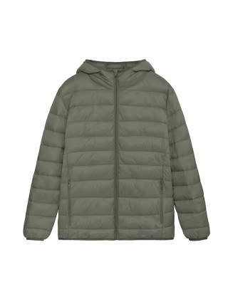 Lightweight Cotton-Padded Jacket with Hand-Stuffed Cotton