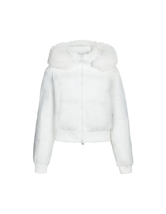 High-End Solid-Color Puffer Jacket