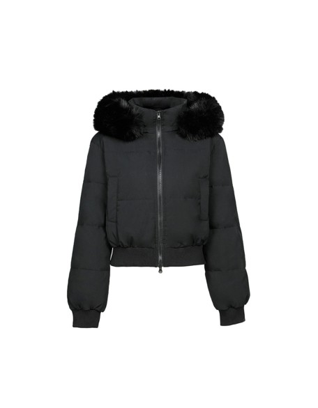 High-End Solid-Color Puffer Jacket