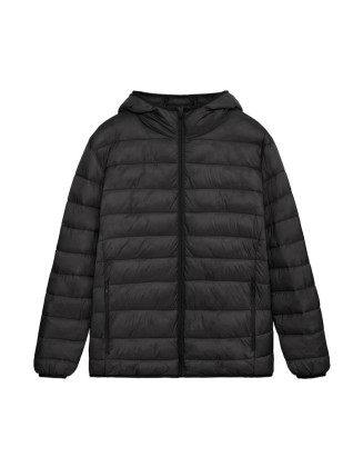 Lightweight Cotton-Padded Jacket with Hand-Stuffed Cotton
