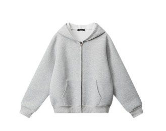 High-End Trendy Brand Loose-Fit Zipper Jacket