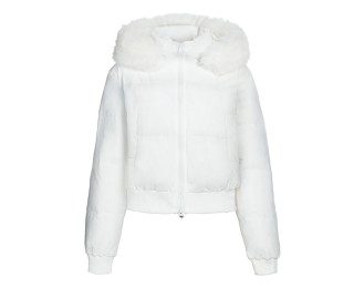 High-End Solid-Color Puffer Jacket