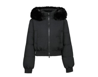 High-End Solid-Color Puffer Jacket
